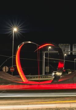 Vstopno krožišče na Kozini je dobilo končno podobo 3